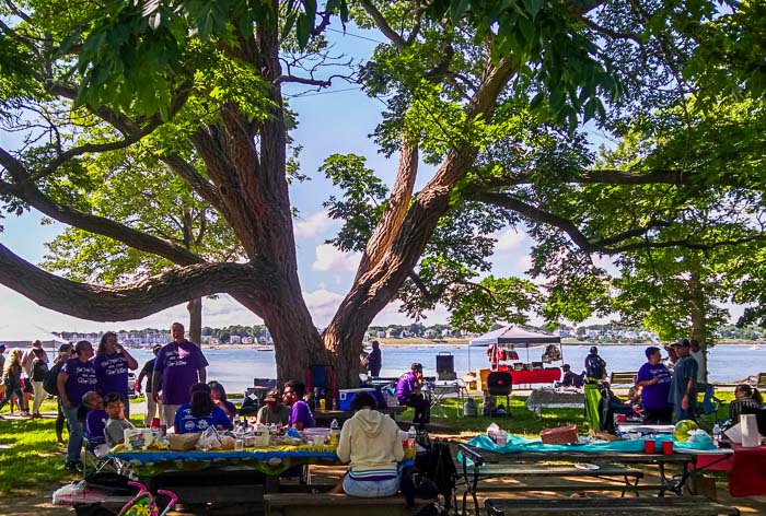 Black Festival by the sea at Salem Willows