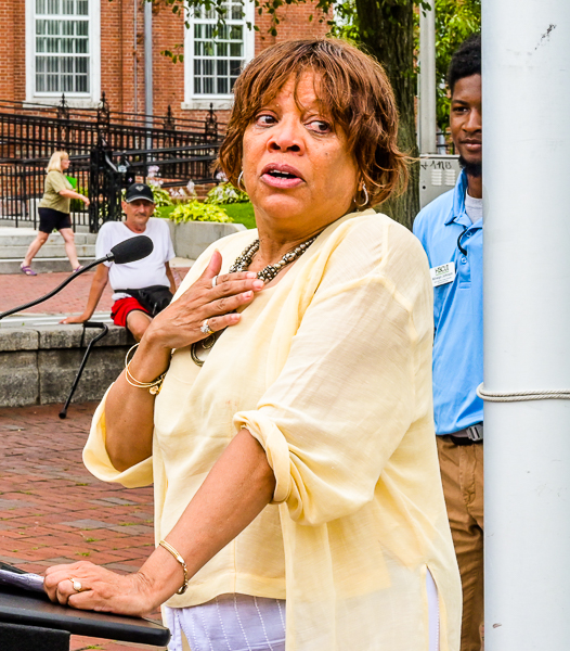 Doreen Wade is emotional at this culmination of years of effort.