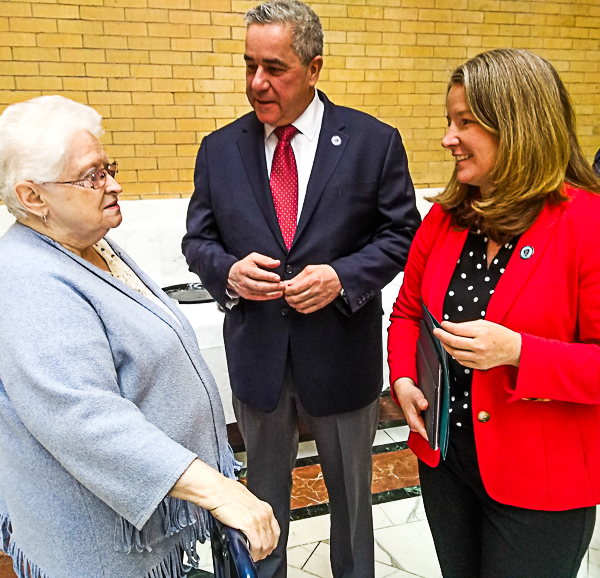 Susan Bonner, Rep. Joseph W. McGonagle, Jr., Rep Tami Gouveia