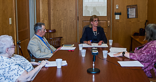 Susan Bonner, Jerry Halberstadt, Senator Joan Lovely, Bonny Zeh